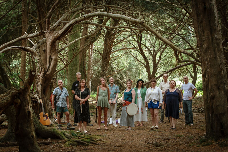 Nicoleta with the New Note Orchestra Kingley Vale