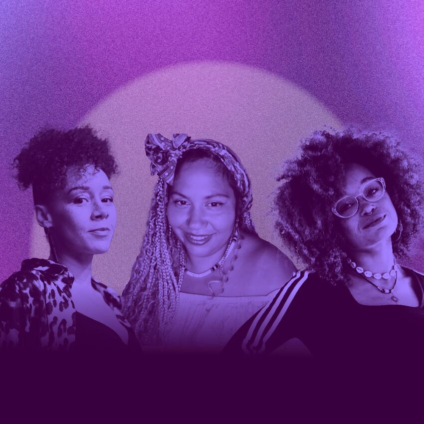 Miss Yankey, Nalo Solo and Aflo.the poet