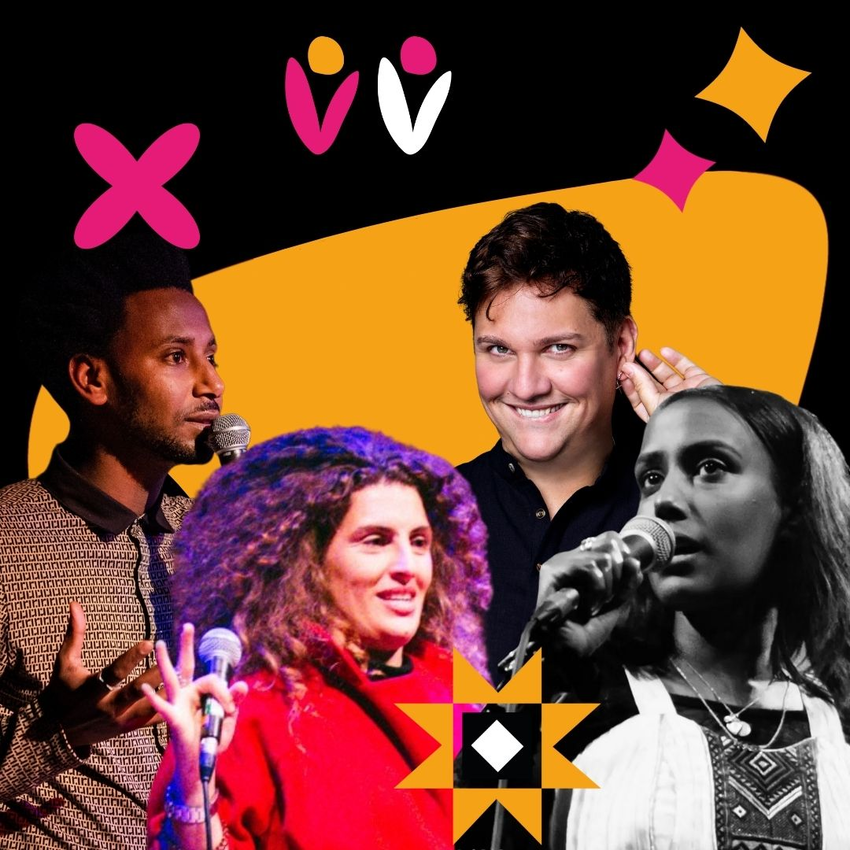 Photos of Teddy, Yasmeen Ghrawi, Dane Buckley and Selam Amare