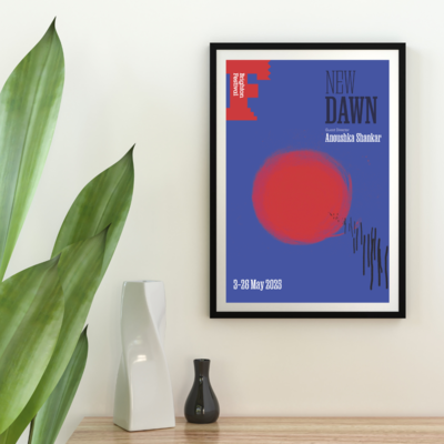 A poster on a wall