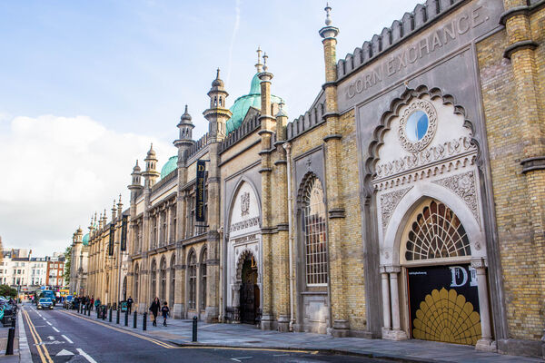 Exterior shot of Brighton Dome