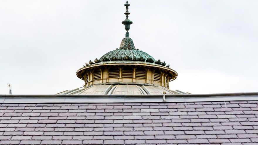 An image of the Corn Exchange Roof 