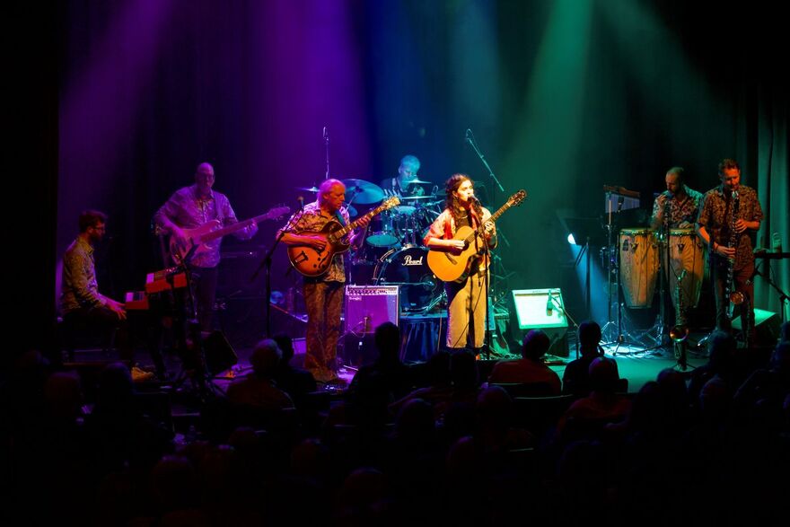HEJIRA band performing on stage 