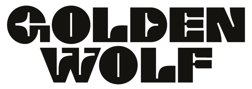 Golden Wolf Logo